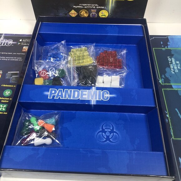 Pandemic Board Game Complete - ZMG 1100 Z-Man Games - Picture 2 of 8